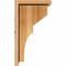 Ekena Millwork Monterey Rough Sawn Corbel w/Backplate, Western Red Cedar, 8"W x 10"D x 18"H COR08X10X18MON01RWR - alternate 3